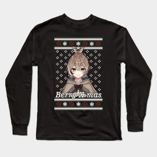 Nanashi Mumei Berry Xmas Hololive Christmas Long Sleeve T-Shirt